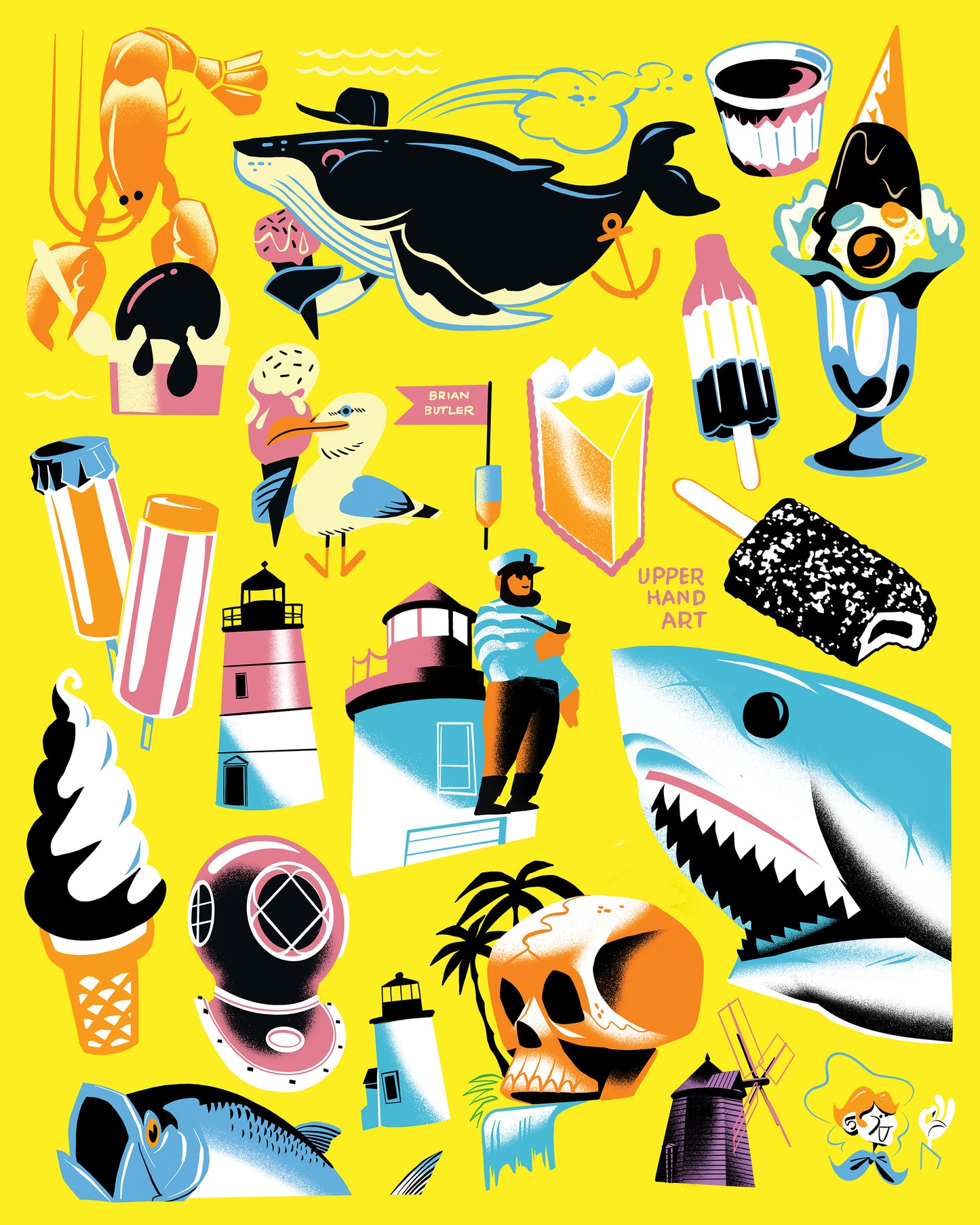 Brian Butler - "Summer on Yellow"